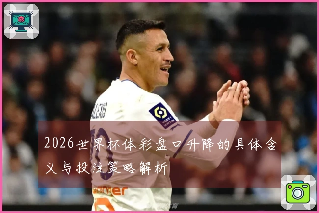 2026世界杯体彩盘口升降的具体含义与投注策略解析