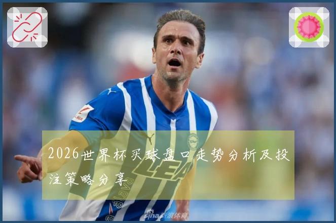 2026世界杯买球盘口走势分析及投注策略分享