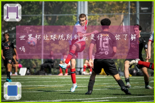 世界杯让球规则到底是什么 你了解吗