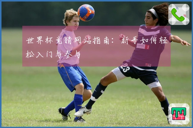 世界杯竞猜网站指南：新手如何轻松入门与参与