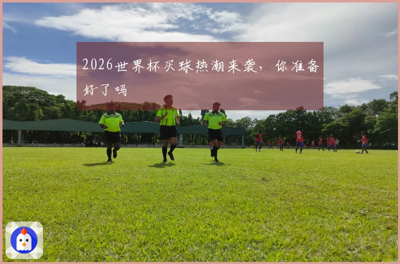 2026世界杯买球热潮来袭，你准备好了吗